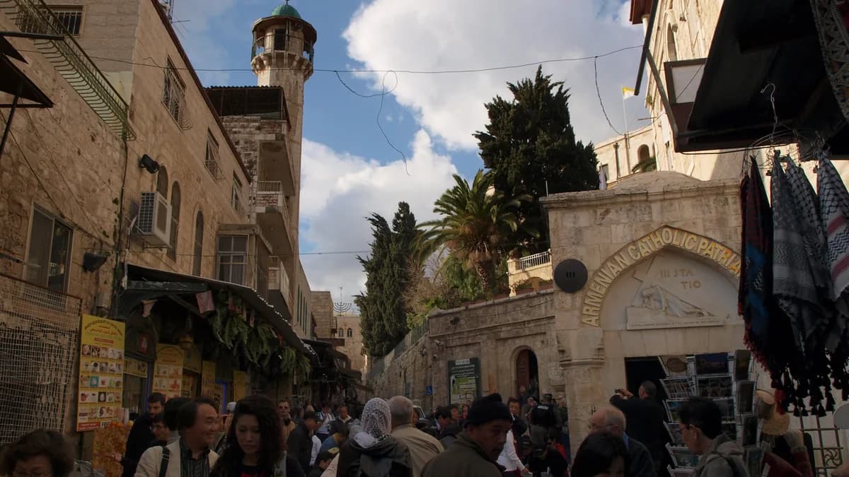 Religiösa byggnader i Jerusalem.
